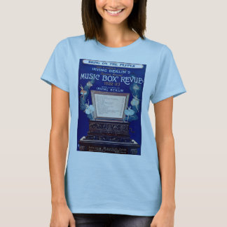 Vintag Irving Berlin Music Box Review 1922 T-Shirt