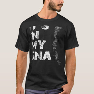 Vintag ist es in meinem DNA Chile Map Fingerprint T-Shirt