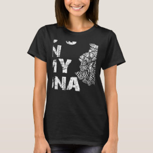 Vintag ist es in meiner DNA Afghanistan Kontur Map T-Shirt