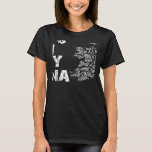 Vintag ist es in meiner DNA Irland Fingerprint Kar T-Shirt