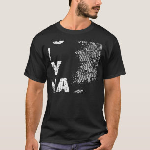 Vintag ist es in meiner DNA Südkorea Kontur Karte T-Shirt