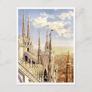 Vintag Italien Reiseplakat Postkarte