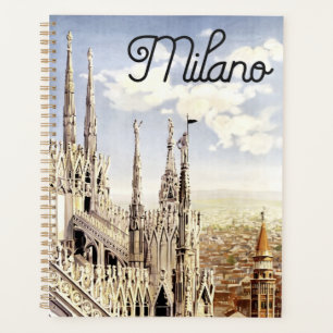 Vintag Italy Mailand Plananner Planer
