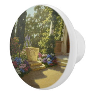 Vintag Ivan Choultse Jardin Villa Cypris Keramikknauf