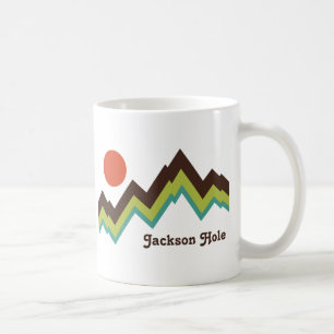 Vintag Jackson Hole Kaffeetasse