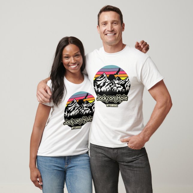 Vintag Jackson Hole Wyoming T-Shirt (Unisex)