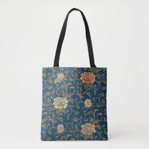 Vintag Japan Chrysanthemum Print
