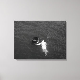 Vintag Japan Mie Mikimoto Island Pearl Divers Leinwanddruck