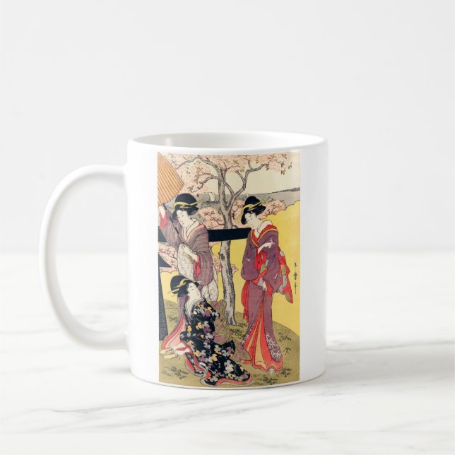 VINTAG JAPANESE ART KAFFEETASSE (Links)