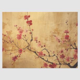 Vintag Japanisch Cherry Blossom Seidenpapier