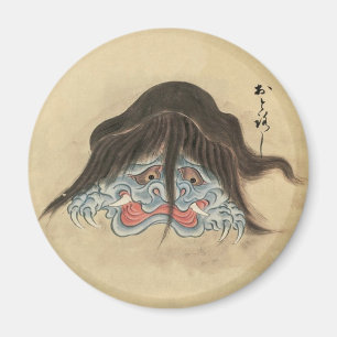 Vintag Japanisch Yokai Otoroshi Magnet