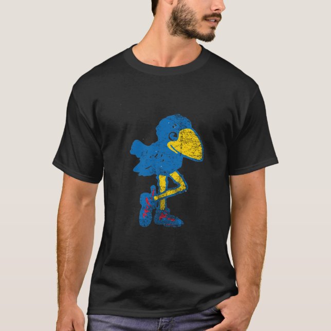 Vintag Jayhawk  T-Shirt (Vorderseite)