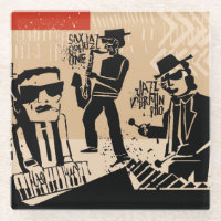Vintag Jazz Band Poster: Cooles Design