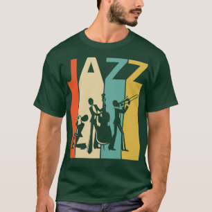 Vintag Jazz-Spielgeschenk T-Shirt