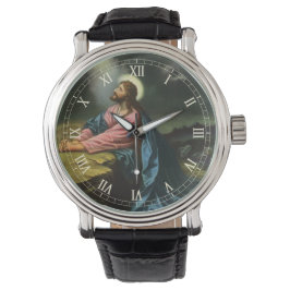 Vintag Jesus Christus beten, Garten von Gethsemane Armbanduhr