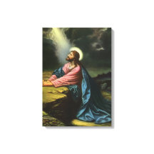 Vintag Jesus Christus beten, Garten von Gethsemane