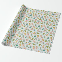 Vintag Jingle Jangle Retro Weihnachtsgeschenk Wrap