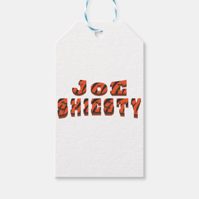 Vintag Joe Shiesty - Cincinnati Football Geschenkanhänger (Vorderseite)