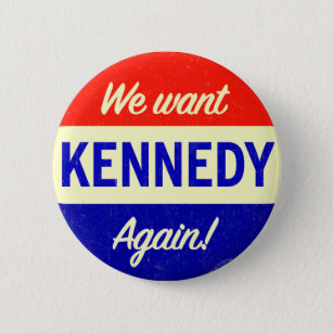 Vintag John Kennedy für Präsident Wieder Button