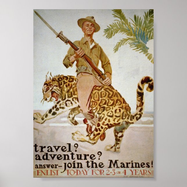 Vintag Join the Marines Poster (Vorne)