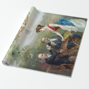 Vintag Joseph prung Brewing Company Lager Geschenkpapier