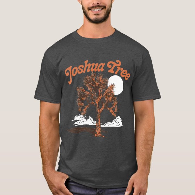 Vintag Joshua Tree Vintag Achtzigers 80er T-Shirt (Vorderseite)