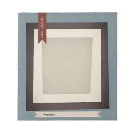 Vintag Journal Taary Blue Sepia Scrapbook Notizblock