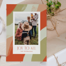 Vintag Joy Holiday Flat Card