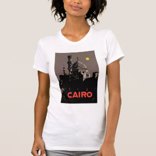 Vintag Kairo Poster T-Shirt