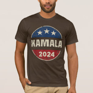 Vintag Kamala-Harris 2024 für den Präsidenten T-Shirt
