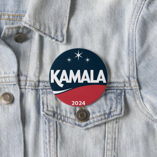 Vintag Kamala Harris 2024 für die Präsidentschafts Button
