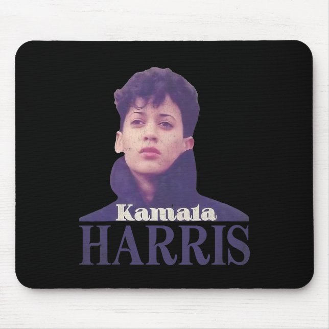 Vintag Kamala Harris Young Kamala Mousepad (Vorne)