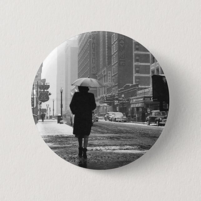 Vintag Kansas City West 12th Street Button (Vorderseite)