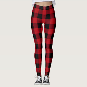 Vintag Kariert Leggings