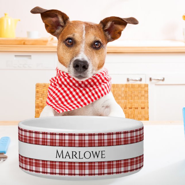 Vintag Kariert | Roter Weißer Picnic Blanket Karos Napf (Von Creator hochgeladen)