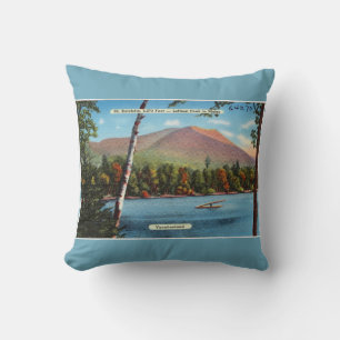 Vintag Katahdin Postcard Kissen