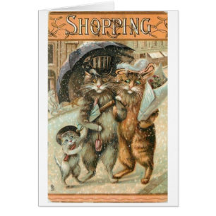 Vintag - Katzen gehen,