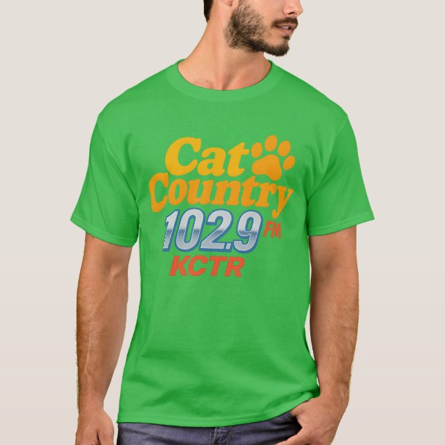 Vintag KCTR-FM 102.9 - Billings T-Shirt (Vorderseite)