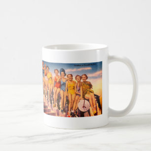 Vintag Keansburg, NJ Beach Scene - Jersey Shore Kaffeetasse