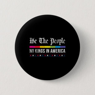 Vintag keine Könige in Amerika Wir, die Menschen P Button