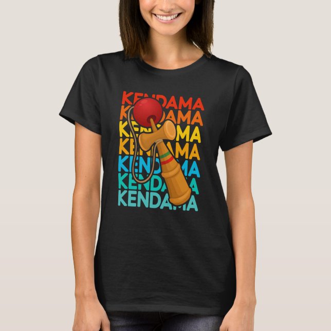Vintag Kendama T-Shirt (Vorderseite)