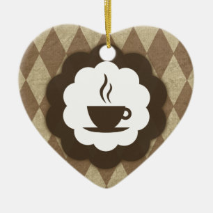 Vintag Keramik Ornament