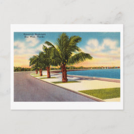 Vintag Key West Florida Roosevelt Blvd Postkarte