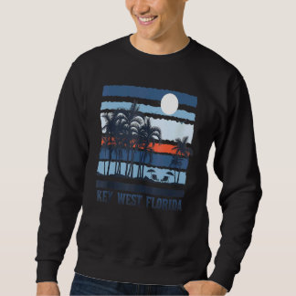 Vintag Key West Florida Summer Travel 80er Beach S Sweatshirt