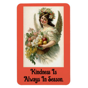 Vintag Kindness Angel Flexible Magnet