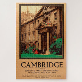 Vintag Kings Uni Cambridge Fred Taylor Puzzle