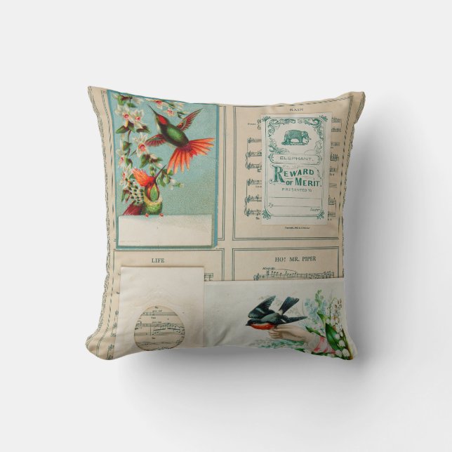 Vintag Kissen (Vorderseite)