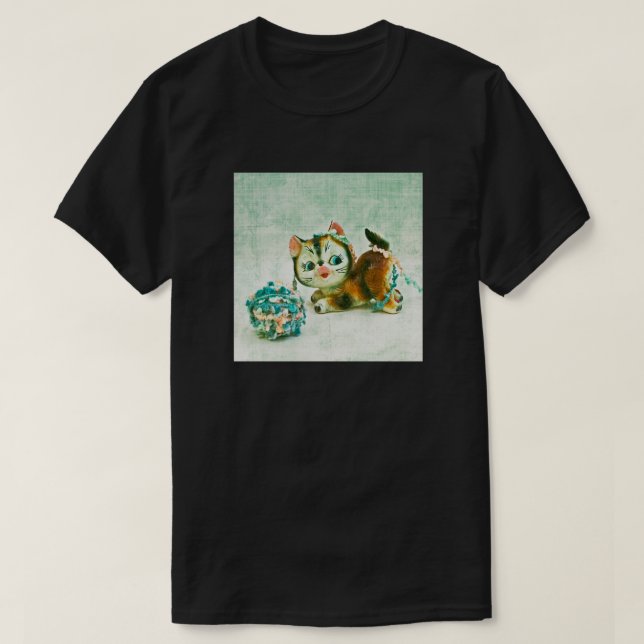 Vintag Kitty Cat T-Shirt (Design vorne)