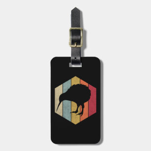 Vintag Kiwi Bird Lover Neuseeland Kiwi Bird Gepäckanhänger