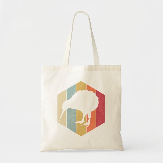 Vintag Kiwi Bird Lover Neuseeland Kiwi Bird Tragetasche (Vorne)